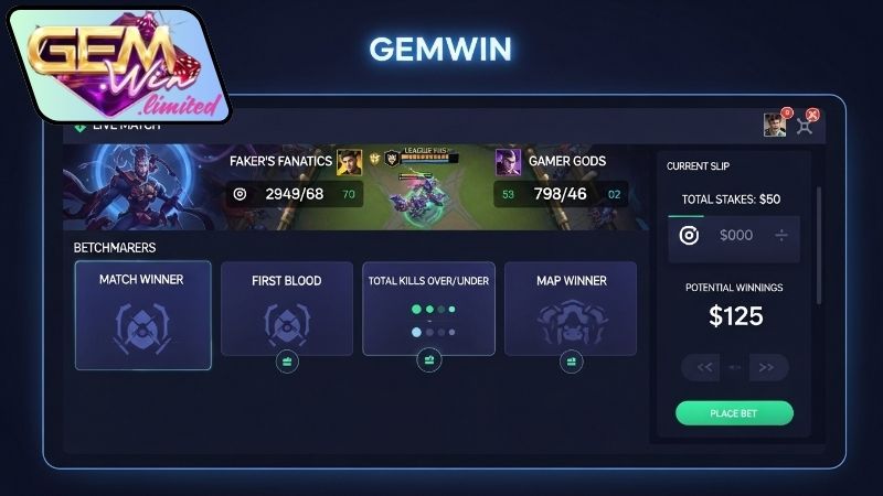 giao dien ca cuoc esports than thien gemwin